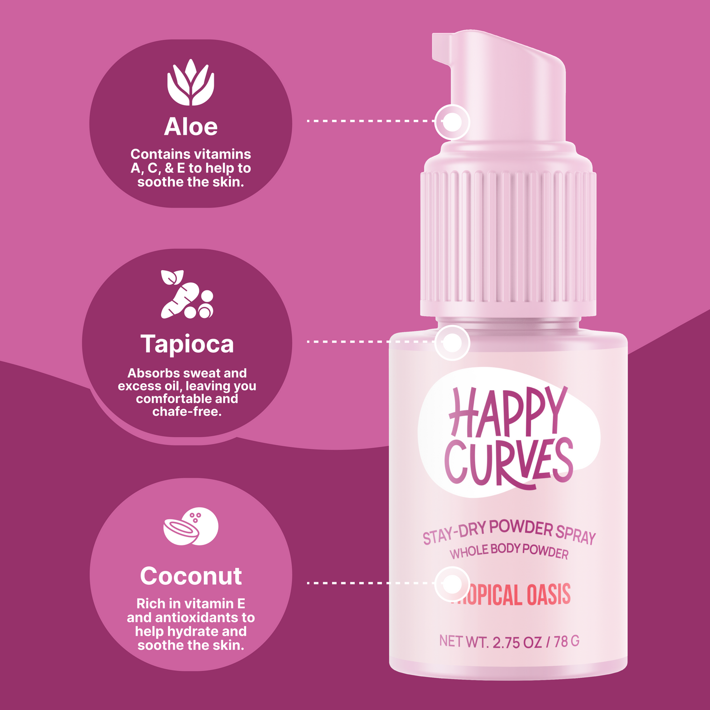 Stay-Dry Powder Spray