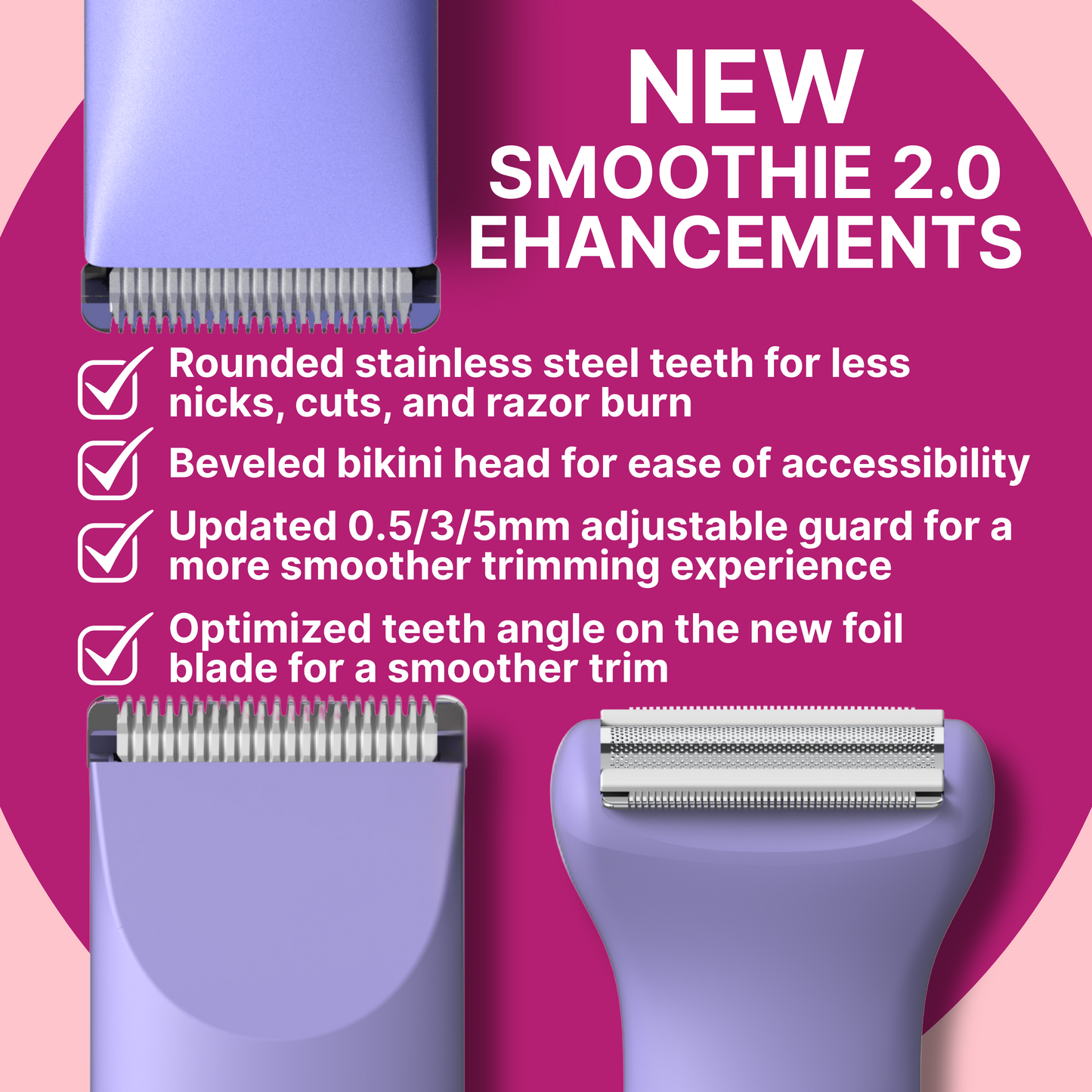 Smoothie 2.0 Bikini + Body Trimmer